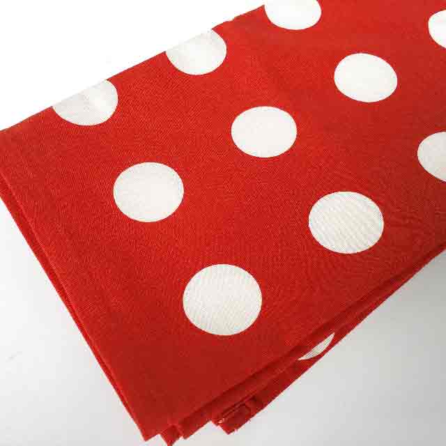 TABLECLOTH, Red & White Polka Dot 65 x 80cm